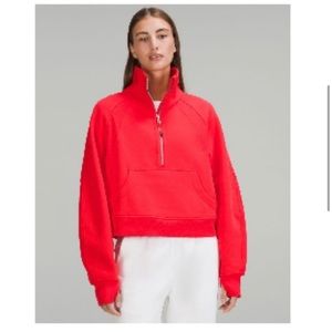 Lululemon Scuba oversized half zip
